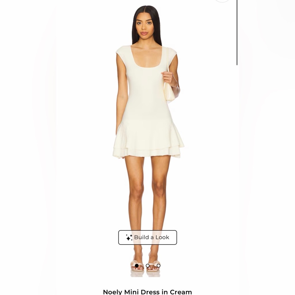 Revolve NOELY MINI DRESS IN CREAM